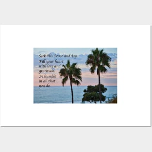 Seek His Peace: Pacific Ocean Posters and Art